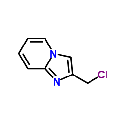 2-氯甲基咪唑并[1,2-a]吡啶盐酸盐结构式
