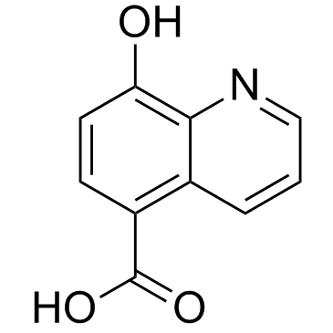 5-羰基-8-羟基喹啉结构式