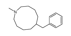 6-benzyl-1-methylazecane结构式