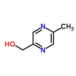 5-甲基-2-吡嗪甲醇结构式