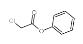 氯乙酸苯酯结构式
