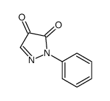 2-phenylpyrazole-3,4-dione结构式