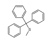 [methylsulfanyl(diphenyl)methyl]benzene结构式
