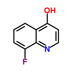 8-Fluoroquinolin-4-ol Structure