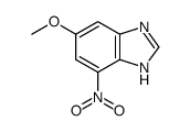 (9ci)-6-甲氧基-4-硝基-1H-苯并咪唑结构式
