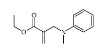 ethyl 2-[(N-methylanilino)methyl]prop-2-enoate Structure