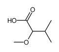 2-methoxy-3-methylbutanoic acid结构式