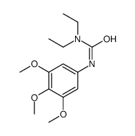 1,1-diethyl-3-(3,4,5-trimethoxyphenyl)urea Structure