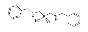 bis-(benzylamino-methyl)-phosphinic acid Structure