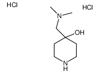 4-((二甲基氨基)甲基)哌啶-4-醇结构式