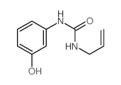 3-(3-hydroxyphenyl)-1-prop-2-enyl-urea结构式