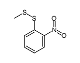 1-(methyldisulfanyl)-2-nitrobenzene Structure