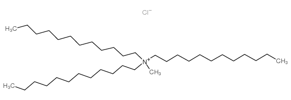 Tridodecyl methyl ammonium chloride structure