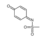 N-(4-oxocyclohexa-2,5-dien-1-ylidene)methanesulfonamide结构式