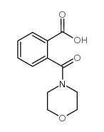 2-(4-Morpholinylcarbonyl)benzoic acid Structure