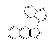 1-(quinolin-4-yl)-1H-naphtho[2,3-d][1,2,3]triazole结构式