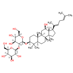 Ginsenoside Rg5 structure