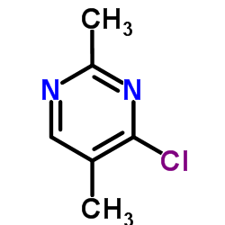 4-氯-2,5-二甲基嘧啶结构式