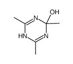 2,4,6-trimethyl-2,5-dihydro-1,3,5-triazin-2-ol结构式