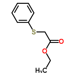 Ethyl(phenylthio)acetate Structure
