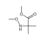 Alanine, N-methoxy-2-methyl-, methyl ester (9CI)结构式