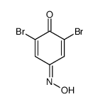 2,6-dibromo-[1,4]benzoquinone-4-oxime结构式