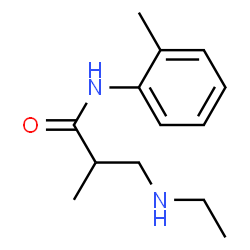 o-Propionotoluidide, 3-(ethylamino)-2-methyl- (8CI)结构式