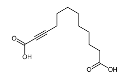 dodec-2-ynedioic acid Structure
