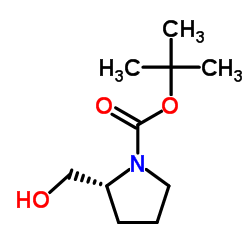 BOC-D-脯氨醇结构式