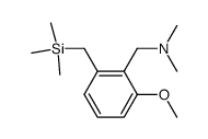 [2-((trimethylsilyl)methyl)-6-methoxybenzyl]dimethylamine结构式