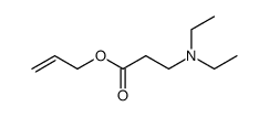 N,N-diethyl-β-alanine allyl ester结构式