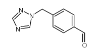 4-(1H-1,2,4-噻唑-1-甲基)苯甲醛结构式