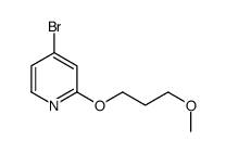 4-Bromo-2-(3-methoxypropoxy)pyridine Structure