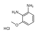 3-甲氧基-1,2-苯二胺盐酸盐结构式