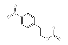 2-(4-nitrophenyl)ethyl carbonochloridate结构式