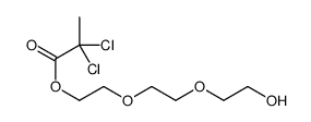 2-[2-(2-hydroxyethoxy)ethoxy]ethyl 2,2-dichloropropanoate Structure