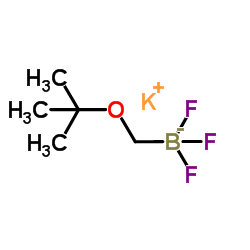 Potassium tert-butoxymethyltrifluoroborate Structure