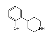 2-(哌啶-4-基)苯酚结构式
