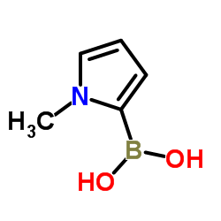 (1-Methyl-1H-pyrrol-2-yl)boronic acid Structure