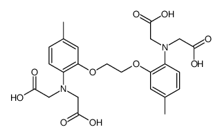 5,5'-dimethyl-bis(2-aminophenoxy)ethane-N,N,N',N'-tetraacetate Structure