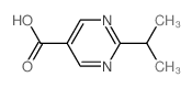 2-异丙基嘧啶-5-羧酸结构式