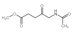 methyl 5-acetamido-4-oxopentanoate Structure