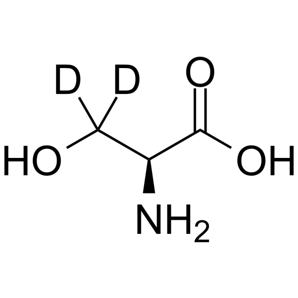L-Serine-d2 Structure