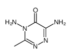 1,2,4-Triazin-5(4H)-one,4,6-diamino-3-methyl-(9CI) Structure