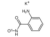 potassium salt of 2-aminobenzohydroxamic acid结构式