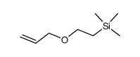 3-<2-(trimethylsilyl)ethoxy>propene Structure