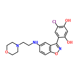 苯并异恶唑Hsp90抑制剂结构式