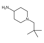 1-(2,2-dimethylpropyl)-4-piperidinamine(SALTDATA: HCl) structure