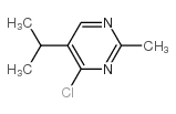 4-氯-5-异丙基-2-甲基嘧啶结构式