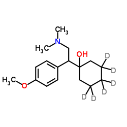 Venlafaxine-d6 Structure